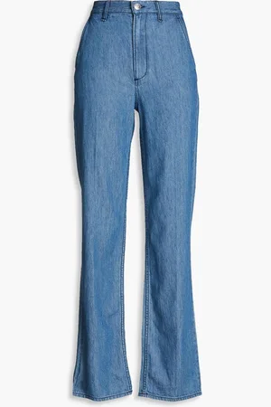 RAG&BONE Alex high-rise straight-leg jeans - Blue
