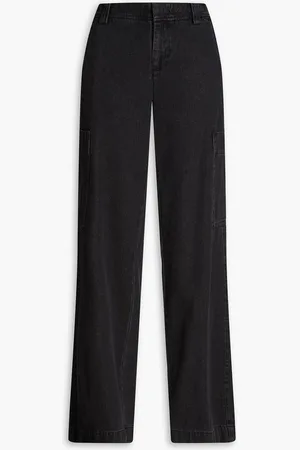 Vince High-rise wide-leg jeans