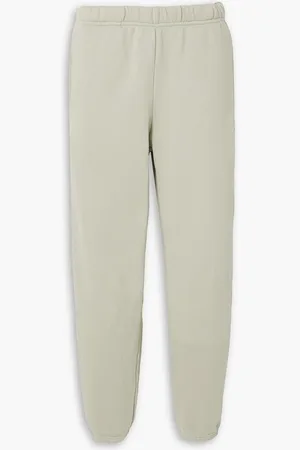 Les Tien Cotton-jersey track pants - Green