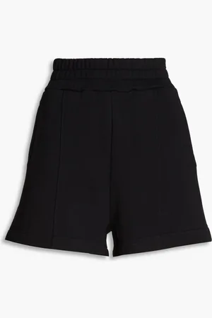 Stand Studio Cotton-fleece shorts