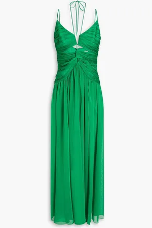 Rasario Cutout chiffon maxi dress