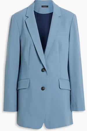 RAG&BONE Charles wool-blend twill blazer - Blue