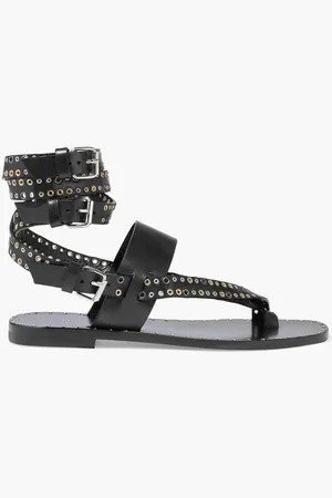 IRO Joki eyelet-embellished leather sandals