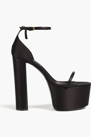 Sergio Rossi Satin platform sandals