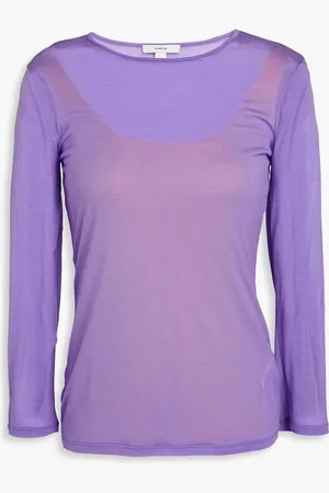 Vince Lyocell jersey top - Purple