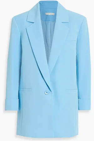 ALICE+OLIVIA Alice Olivia - Shan crepe blazer - Blue