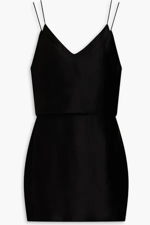 GAUGE81 Ribbed satin mini dress