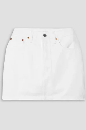 RE/DONE 90s denim mini skirt