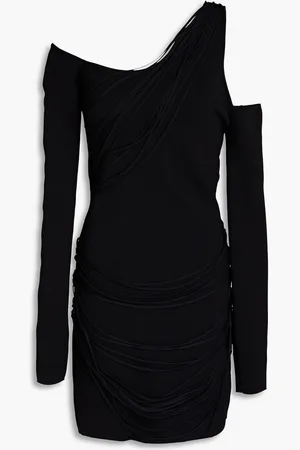 GAUGE81 Alora cutout fringed knitted mini dress