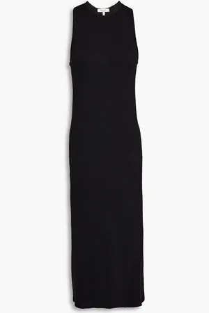 RAG&BONE The Essential ribbed Pima cotton-blend midi dress