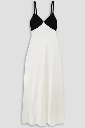 Ralph Lauren Two-tone satin gown
