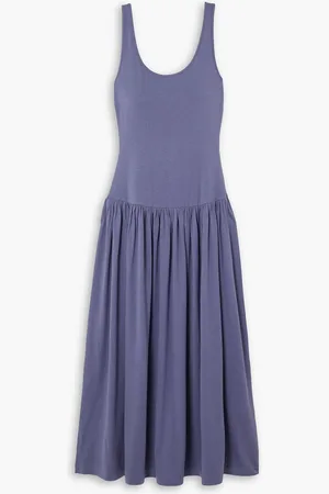 Ninety Percent Flos cotton and TENCEL™ Modal-blend maxi dress