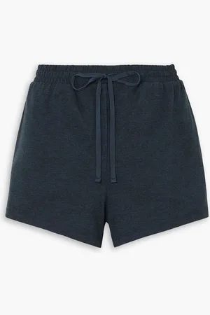 GIRLFRIEND COLLECTIVE ReSet Swing stretch- jersey shorts - Blue