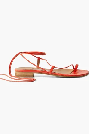 EMME PARSONS Susan leather sandals - Red