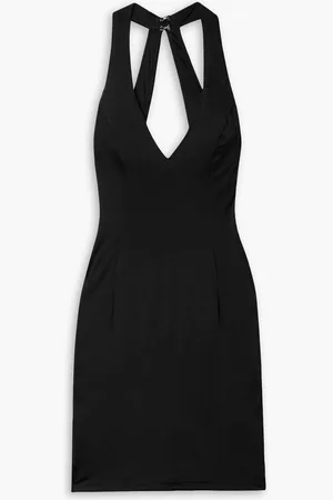 Louisa Ballou High Sea open-back stretch-jersey mini dress