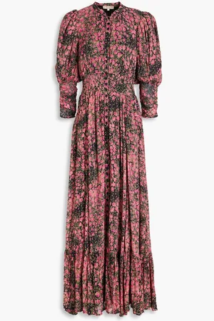 by Ti Mo Floral-print georgette maxi dress