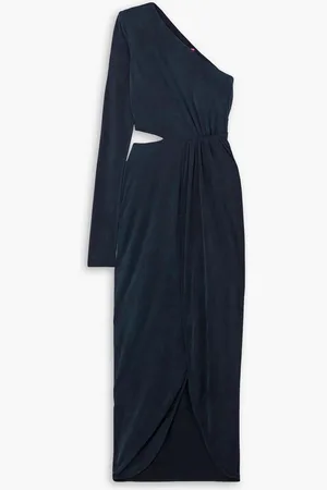 GAUGE81 Suani one-sleeve cutout stretch-jersey maxi dress