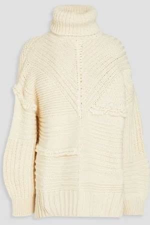 A.L.C. Merino wool turtleneck sweater - White