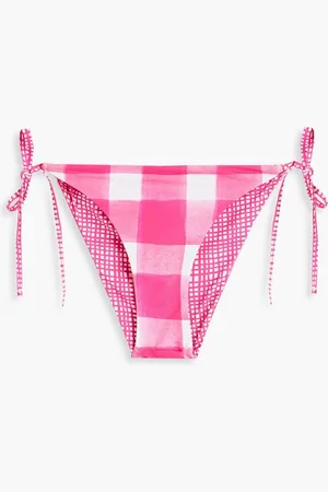 Solid The Iris reversible printed low-rise bikini briefs