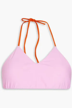 REJINA PYO Ava two-tone bikini top - Pink