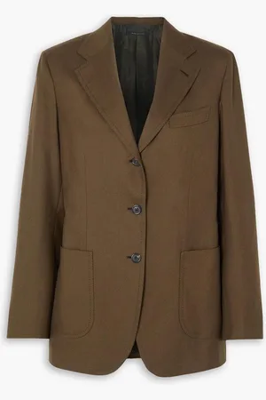 BRIONI Wool-blend twill blazer