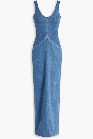 Alexander Wang Denim maxi dress - Blue