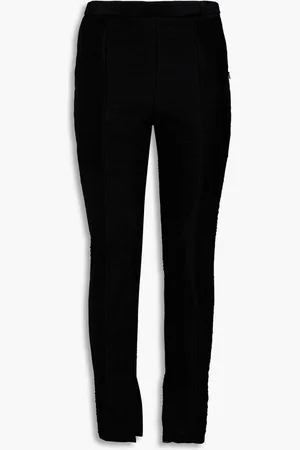 Alexander Wang Fringed mesh leggings