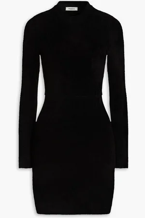 Sandro Cutout chenille mini dress
