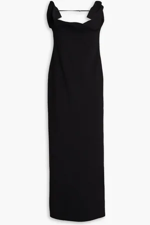 Jacquemus Maille Alca twisted stretch-knit maxi dress
