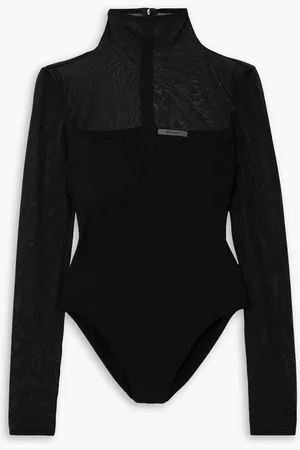 Nensi Dojaka Jersey and tulle bodysuit