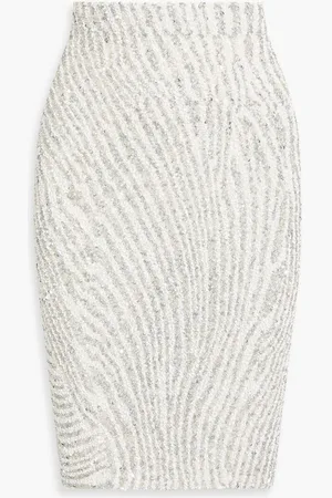 Antik Batik Jeanne sequined tulle skirt - Metallic