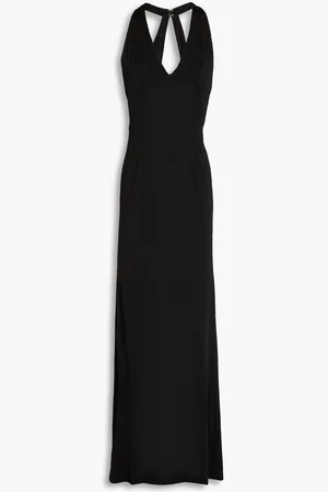 Louisa Ballou High Seas cutout stretch-jersey halterneck maxi dress