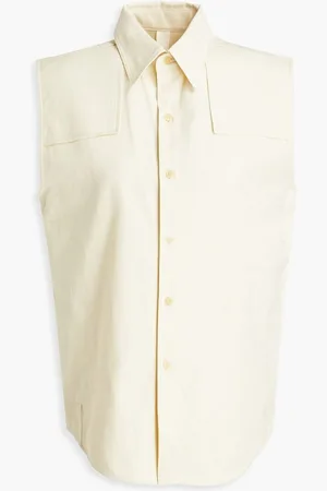 PETAR PETROV Laith cotton-jersey top - Neutral