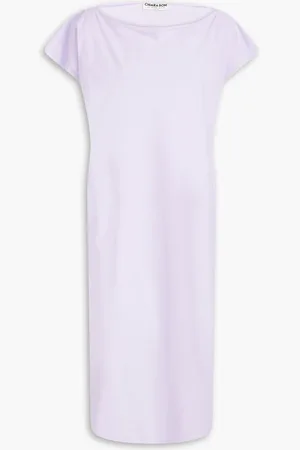 CHIARA BONI Shirley scuba midi dress - Purple