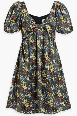 Harley Viera-Newton Quinn floral-print TENCEL™ mini dress