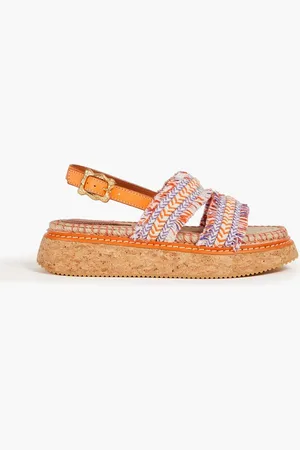 ZIMMERMANN Braided cord slingback sandals