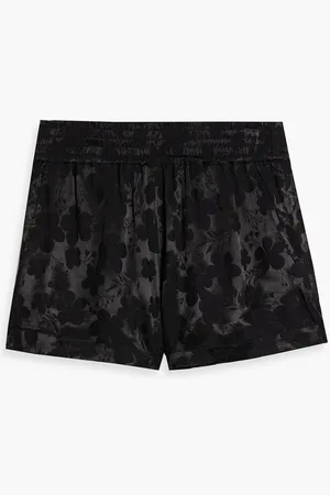 ALICE+OLIVIA Alice Olivia - Tandy satin-jacquard shorts
