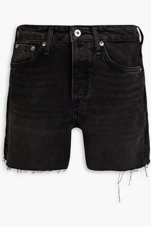 RAG&BONE Rosa frayed denim shorts