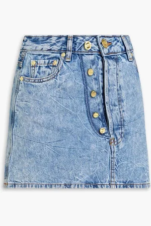 Ganni Denim mini skirt - Blue