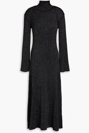DAY Birger et Mikkelsen Neal ribbed Lurex-jersey midi dress