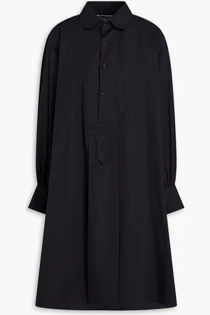 Maison Margiela Cotton-poplin shirt dress - Blue