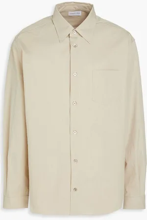 JOHN ELLIOTT Cloak cotton-blend shirt - Neutral