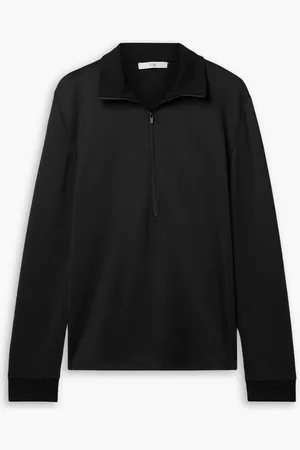 tibi Scottie Active stretch-knit turtleneck top
