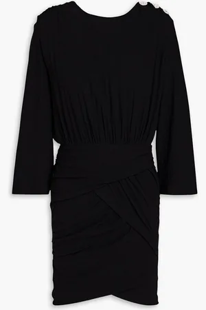 Bash Megan crystal-embellished crepe mini dress