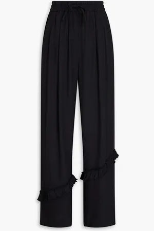3.1 Phillip Lim Ruffled cady wide-leg pants