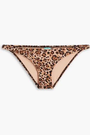 Melissa Odabash Mykonos leopard-print low-rise bikini briefs