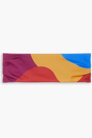 Mara Hoffman Abigail printed bandeau bikini top