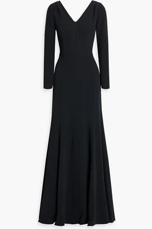 Carolina Herrera Crepe gown