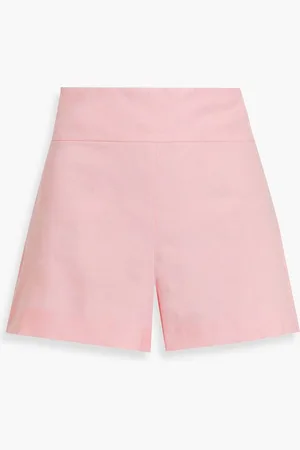 ALICE+OLIVIA Alice Olivia - Donald linen-blend shorts - Pink