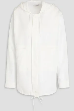 Maison Margiela Twill hooded jacket